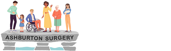 Ashburton Surgery logo and homepage link